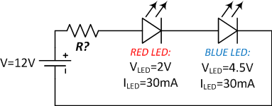 LED in series with 100ohm resistor and 9V battery, voltage reading is lower  than what I calculated it should be with ohms law and voltage drop of the  led. : r/ElectricalEngineering