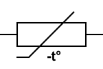 NTC thermistor symbol thermistor symbol