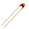 A small radial leaded NTC thermistor