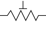 Trimpot symbol US